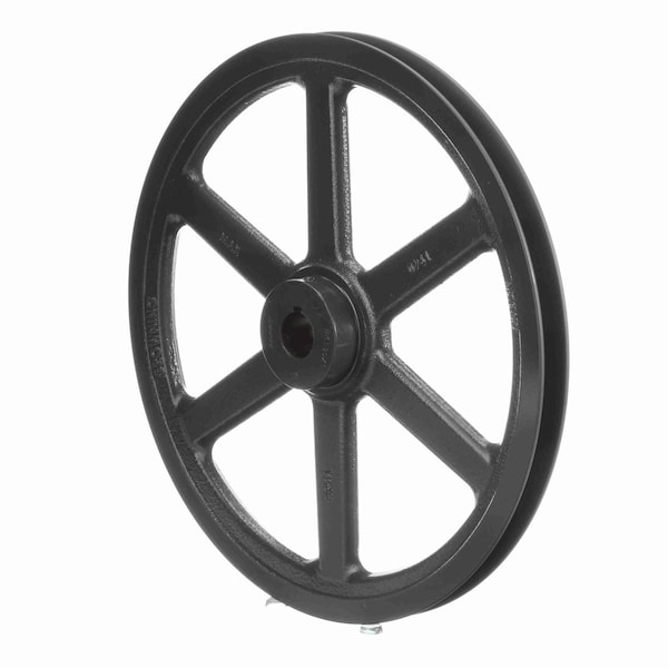 1 Groove Cast Iron Fhp - Finished Bore Sheave, BK130X1